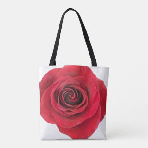 Tote bolsa rosa vermelha