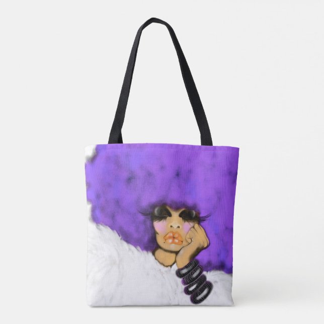 Tote Bolsa Roxo (Verso)