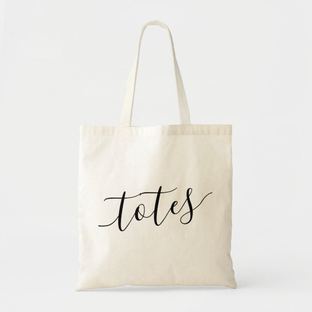 Tote Bolsa Script Funny (Frente)
