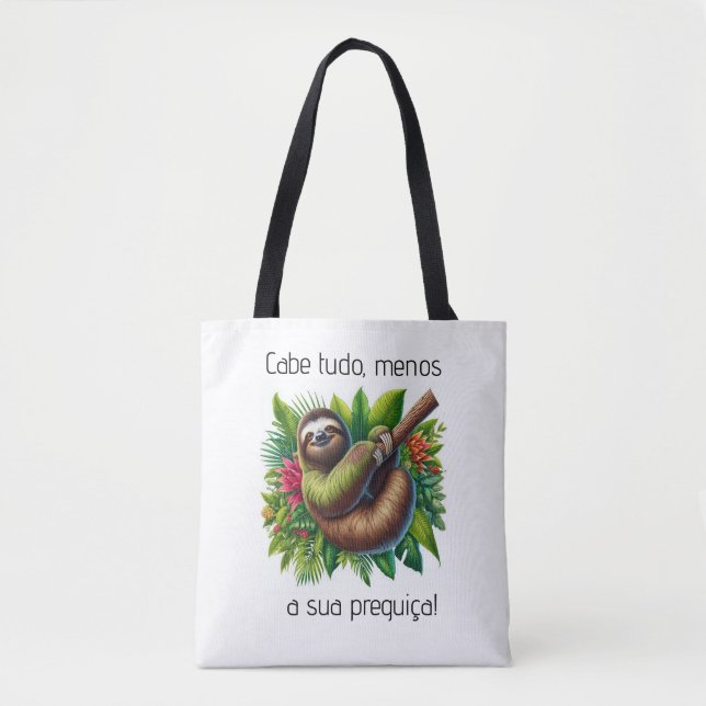Tote Bolsa Sincera – Leva tudo, fala a real. (Frente)