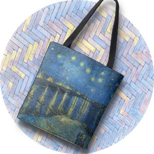 Tote BOLSA - "Starry Night Over the Rhone" - van Gogh