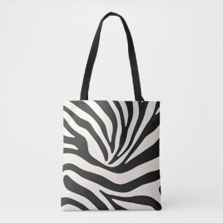 Tote Bolsa Striped inspirada em zibbra