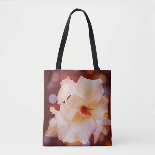 Tote Bolsa Sword Lily Red Bokeh