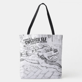 Tote Bolsa Tote/ Bolsa de Livros  HISTÓRIAS DE UM ELFUE