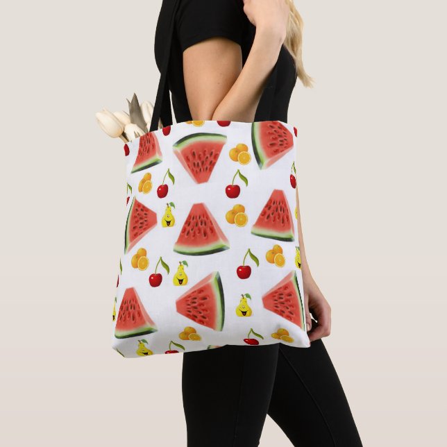 Tote Bolsa Tote, Melancia Fruta Mercado  (Close Up)