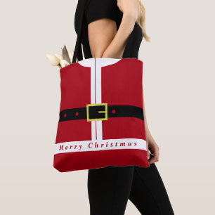 Tote Bolsa transversal do Papai Noel de Natal