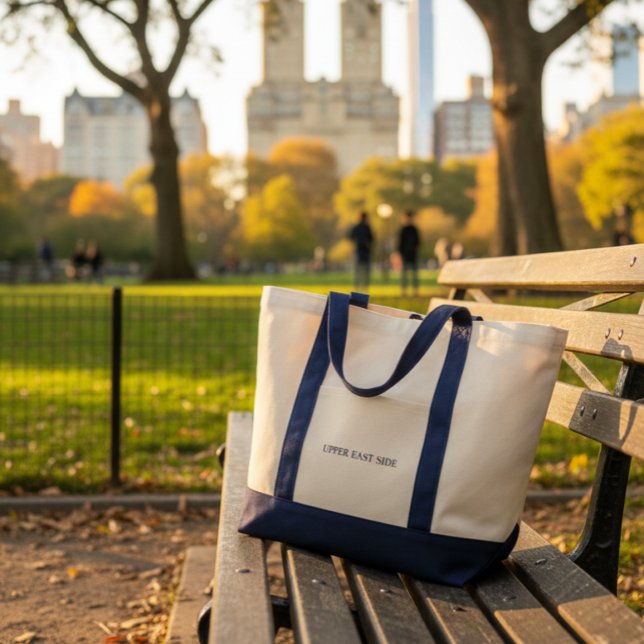 Tote Bolsa Upper East Side | NYC Manhattan  (Criador carregado)