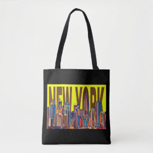 Tote bolsa usa nova york cidade Manhattan Skyline