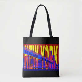 Tote bolsa usa nova york cidade Manhattan Skyline