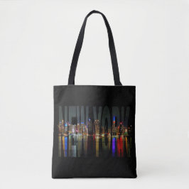 Tote bolsa usa nova york cidade Manhattan Skyline