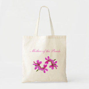 Tote bonito bolsa de casamento de flores rosa, foto flo