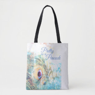 Tote Bonito como um bolsa do pavão