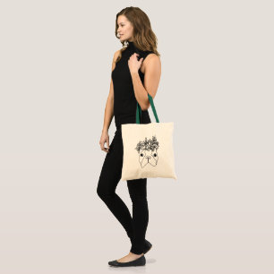 Tote Boston Terrier One Line Drach Bolsa