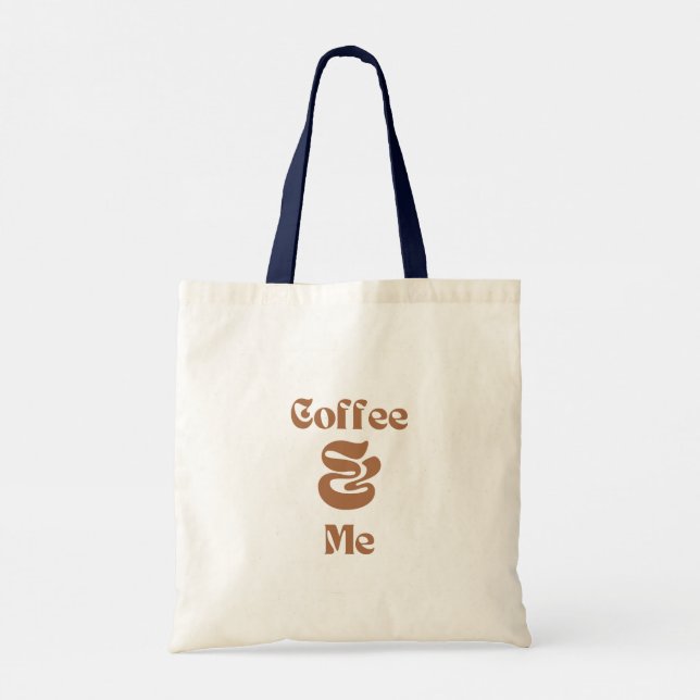 Tote Brew-titotalmente Yours: Bolsa de café do café" To (Verso)