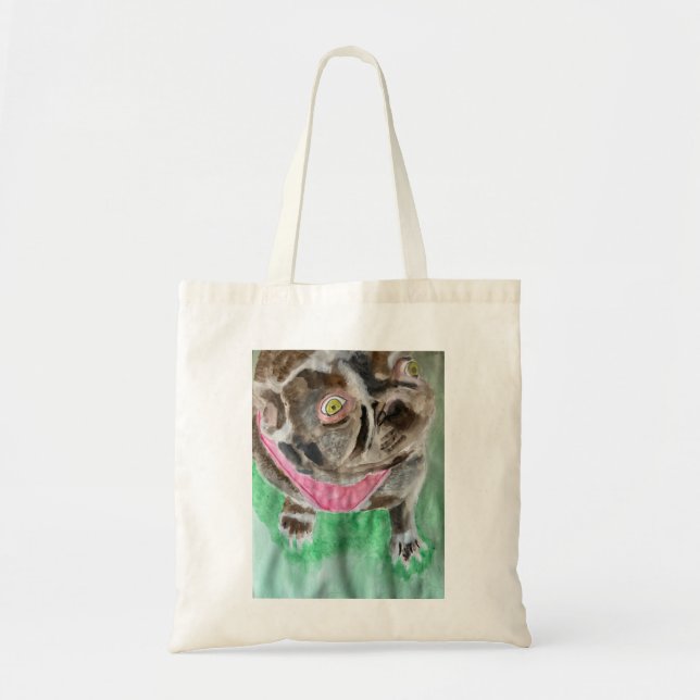 Tote Bruno o bolsa do buldogue (Frente)