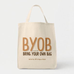 Tote BYOB: Traga sua própria bolsa de compra 7