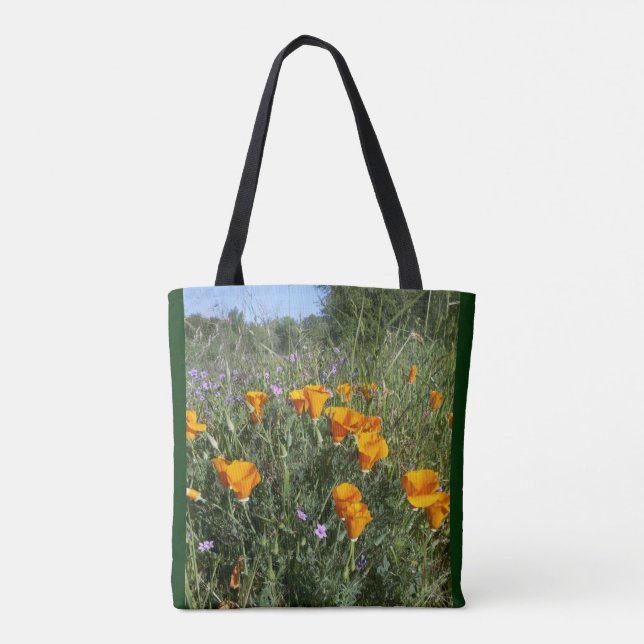 Tote California Poppy Bolsa (Verso)