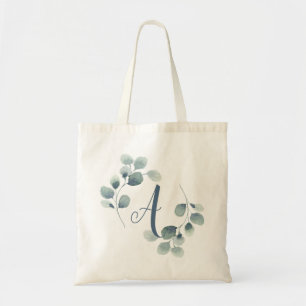 Tote Caligrafia personalizada de Bolsa Eucalipto