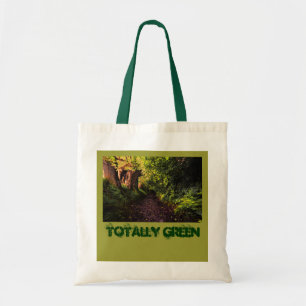 Tote Caminho na bolsa totalmente verde