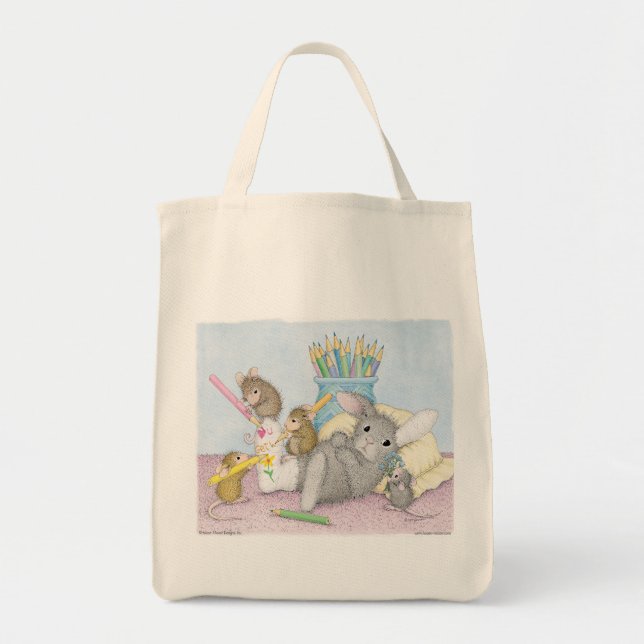 Tote Casa-Rato Designs® - o bolsa do mantimento (Frente)