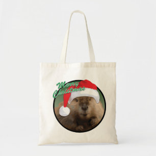 Tote Castor de Natal - Bolsa de Orçamento