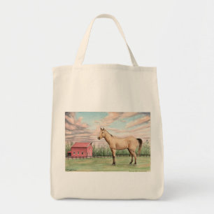Tote Cavalo e bolsa de compra do celeiro