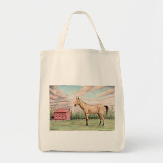 Tote Cavalo e bolsa de compra do celeiro