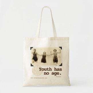 Tote Cena tecida da praia do bolsa do aniversário de