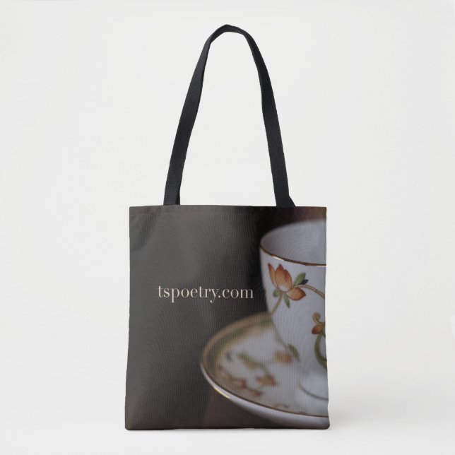 Tote Chá no bolsa do chocolate - tspoetry.com (Frente)