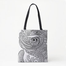 Chameleon Face Bolsa