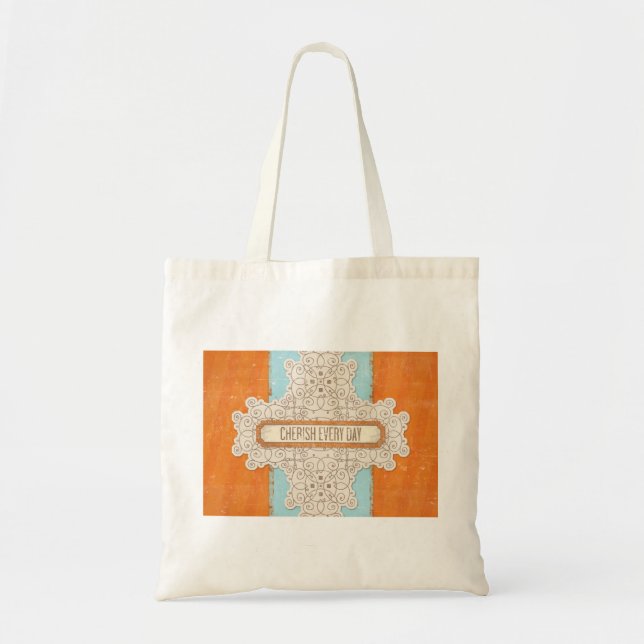 Tote Cherish, o Bolsa de Orçamento do Dia (Frente)