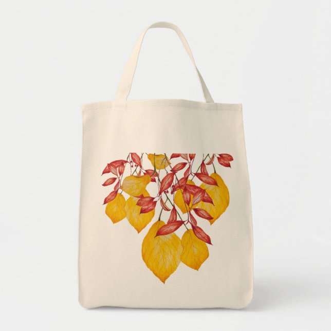 Tote Chili & Turmeric em um Bolsa de Grocery (Frente)