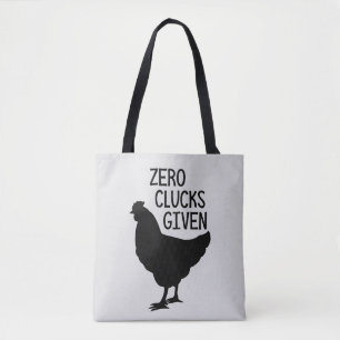 Tote Clucks zero dados o bolsa da galinha da fazenda