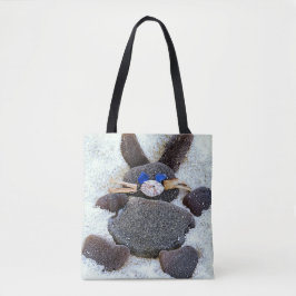Tote Coelhinho de vidro do mar - bolsa
