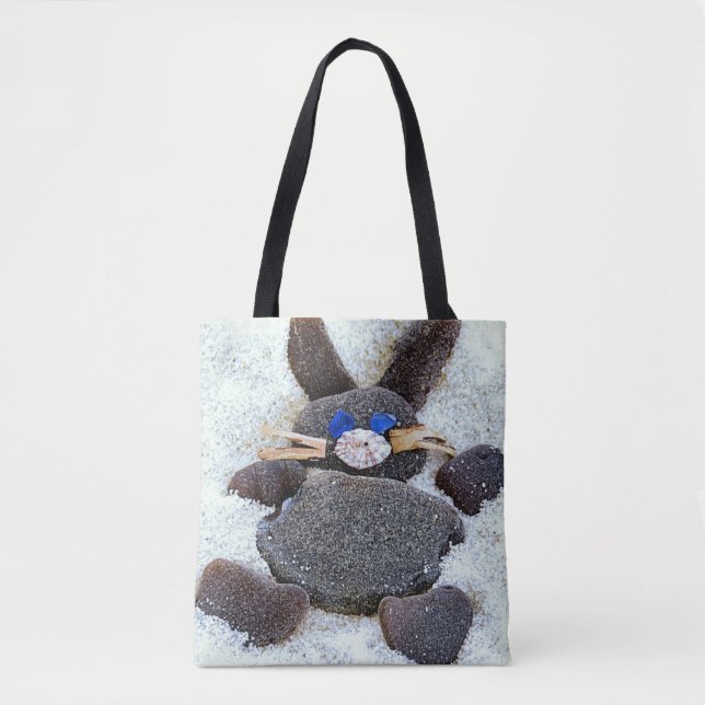 Tote Coelhinho de vidro do mar - bolsa (Frente)