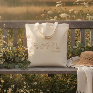 Tote Coisas de mãe na bolsa - um presente para a mãe