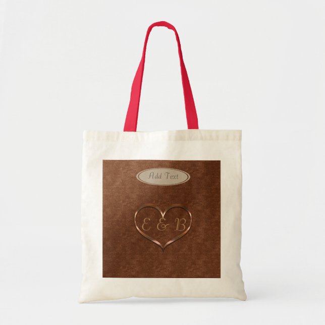Tote Coleção de outono: Bolsa de Casamento Cardíaco Per (Frente)