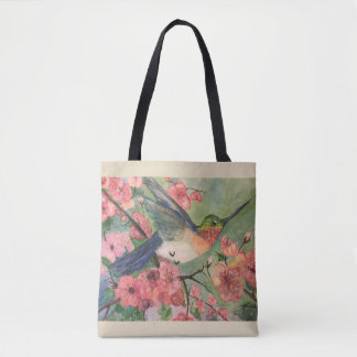 Tote Colibri e bolsa das flores