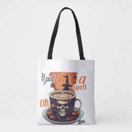 Tote Coloquei um desenho em você Bolsa do Dia das Bruxa