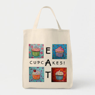 Tote COMA CUPCAKES! a bolsa de compra