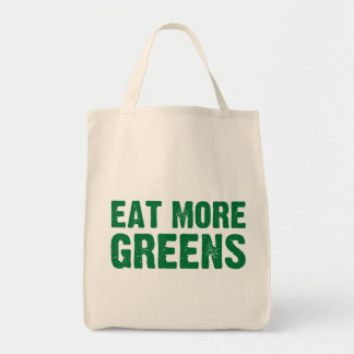 Tote Coma mais bolsa de compra dos verdes