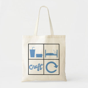 Tote Coma o bolsa da repetição do artesanato do sono