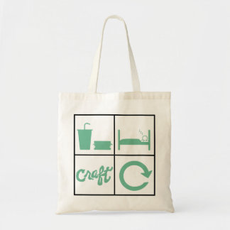Tote Coma o bolsa da repetição do artesanato do sono