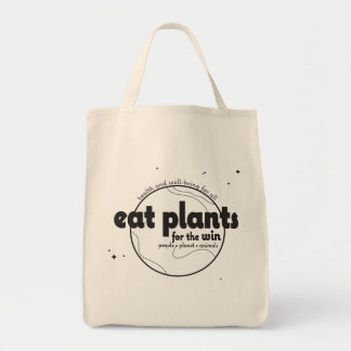 Tote Coma plantas para o vinho - Bolsa de mercearia