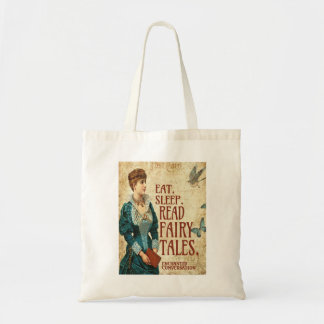 Tote COMER. DORMIR. LER Bolsa DE FAIRY TALES