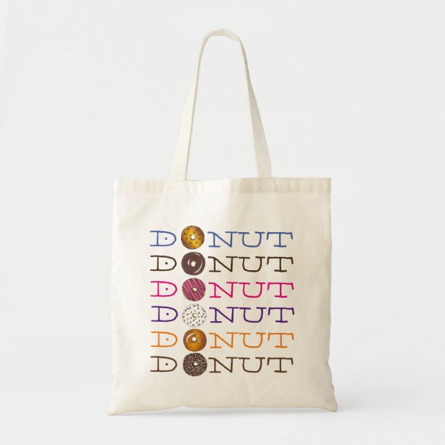 Tote Comida do café da manhã Bolsa de Rosquinha Rosquin (Frente)