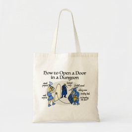 Tote Como abrir uma porta em um Bolsa Dungeon RPG Humor