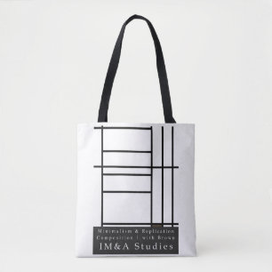 Tote Comp(s) 1 da réplica 2 do minimalismo com o bolsa