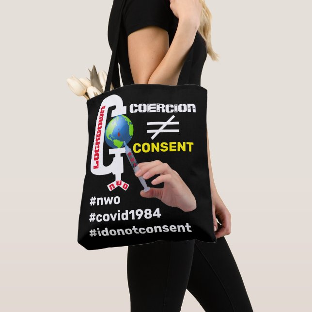 Tote Consentimento não Bolsa de coerção (Close Up)