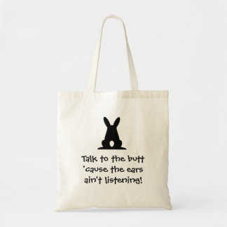 Tote Conversa ao bolsa do bumbum